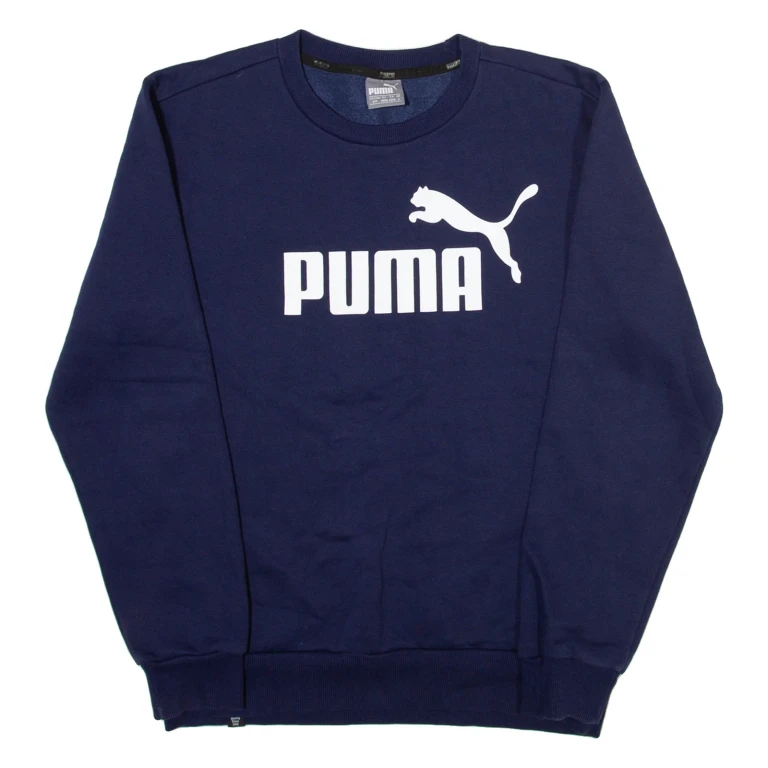 PUMA Mens Sweatshirt Blue S