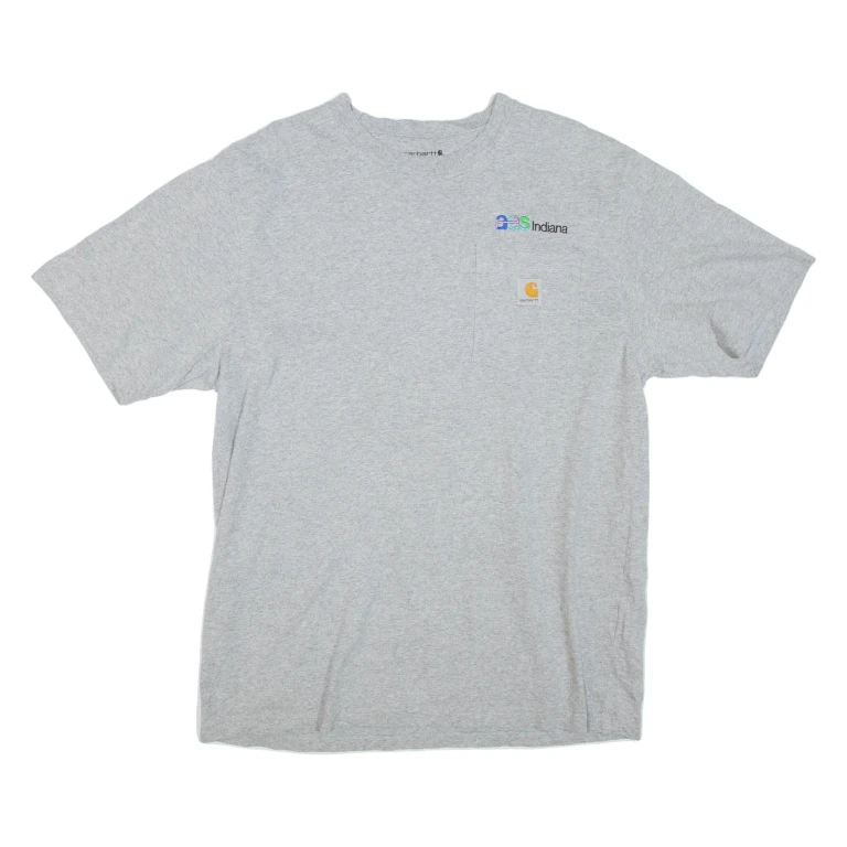 CARHARTT Loose Fit Mens T-Shirt Grey M