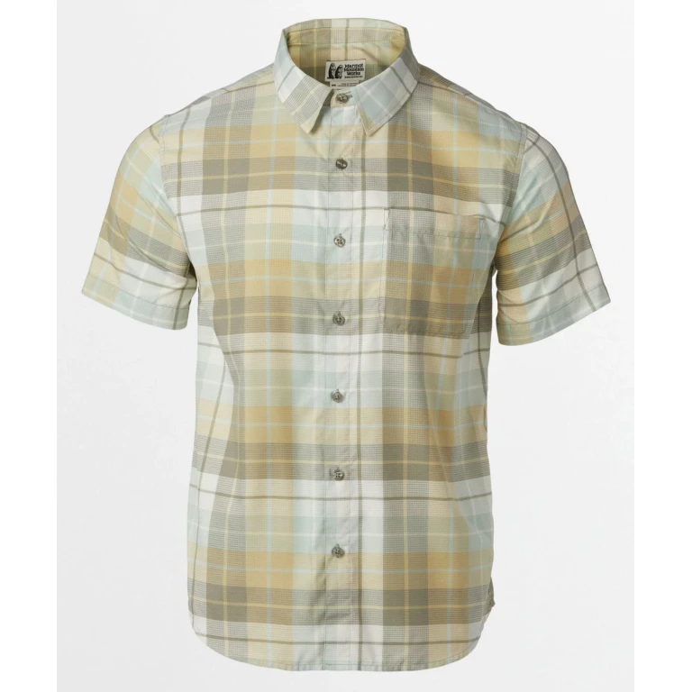 Men's Aerobora Novelty Short Sleeve Button Down Shirt