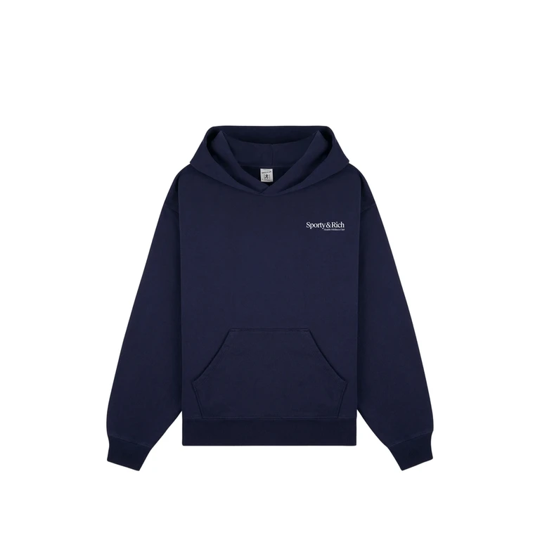 Sporty & Rich Logo-detail Hoodie