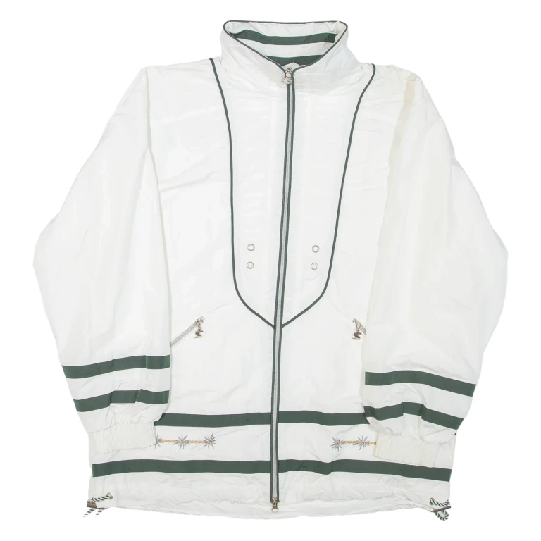 Mens Shell Jacket White XL