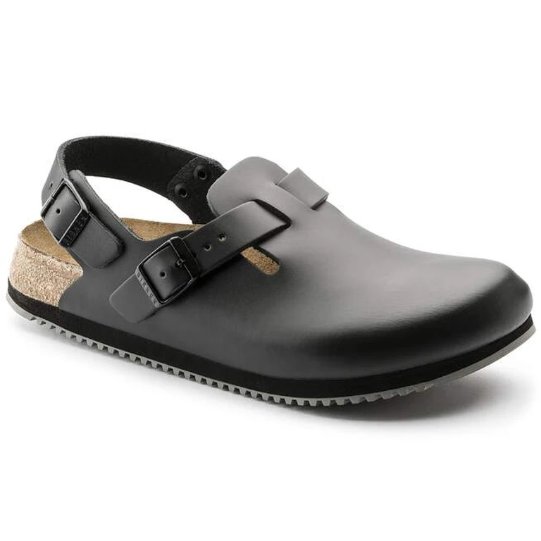Unisex Tokio Super Grip Leather Black