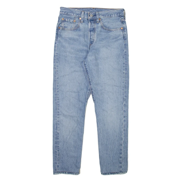 LEVI'S 501S Jeans Big E Womens Blue Skinny Straight W26 L26