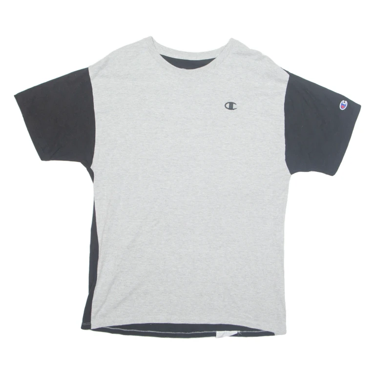 CHAMPION Mens T-Shirt Black L