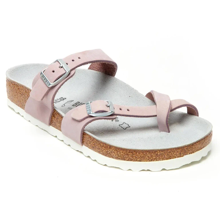 Women's Mayari Nubuck Leather Lilac Sandals