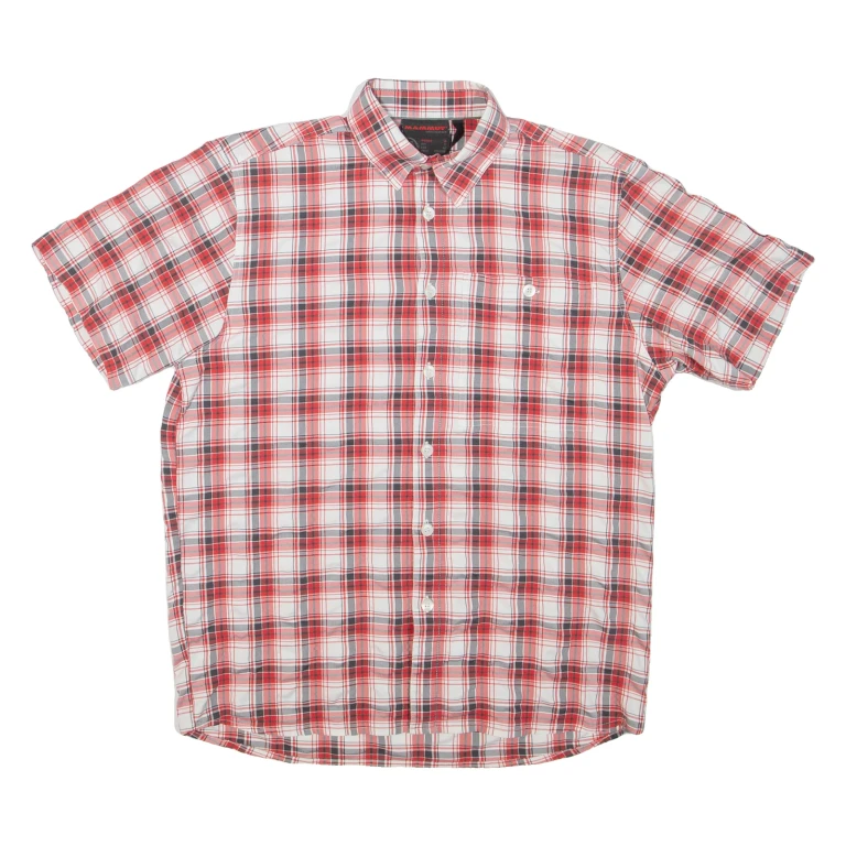 MAMMUT Mens Shirt Red Check S