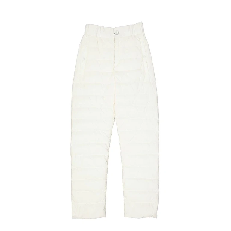 White Polyamide Pants - Men