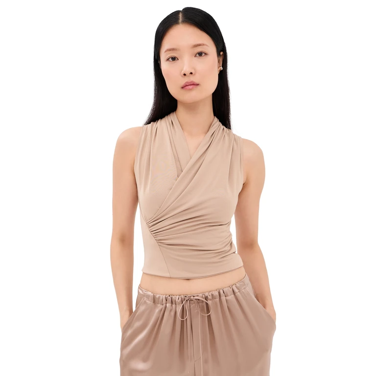 Sablyn Danika High Wrap Tank Dune XS