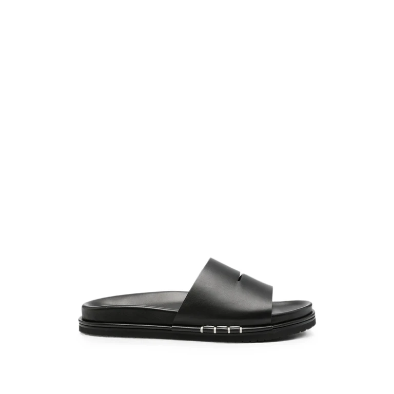 Jw Anderson Leather Slip-on Slides