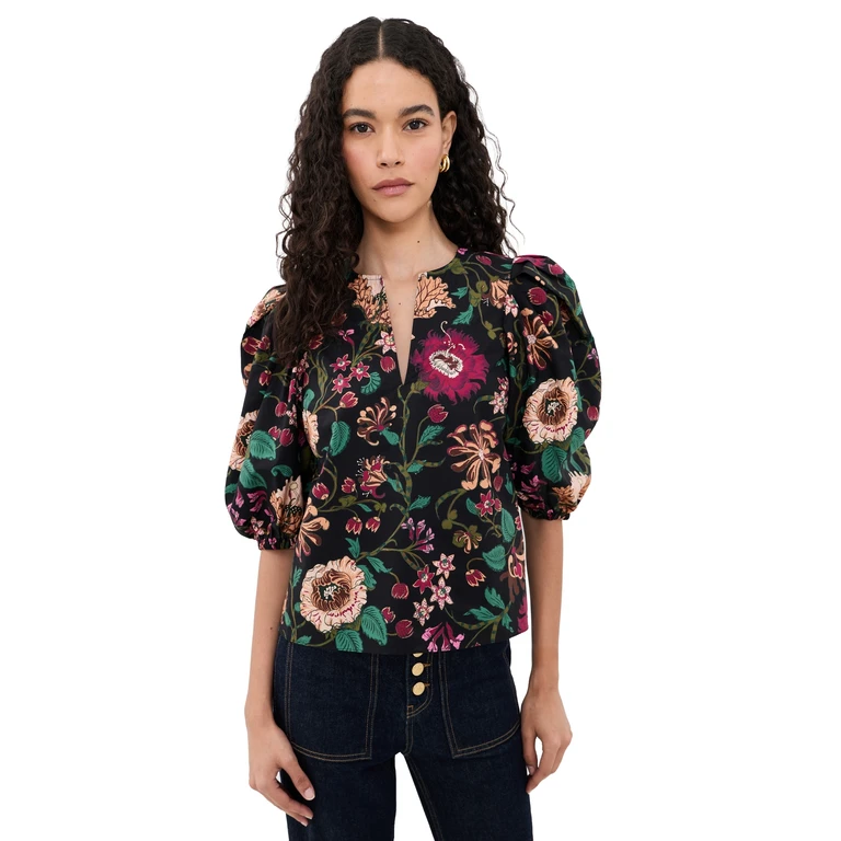 Ulla Johnson Florielle Cotton Top Dahlia 8