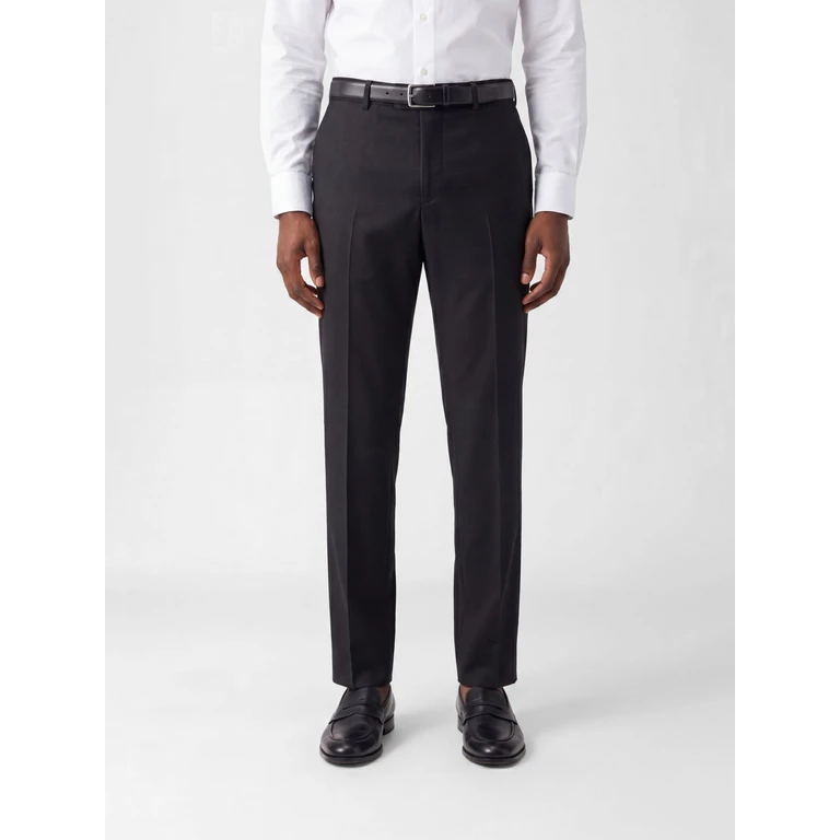 Wide Leg Tailored Trousers in Virgin Wool (PNAT04TGT070001N5712)