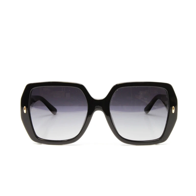 Black Polarized Square Sunglasses