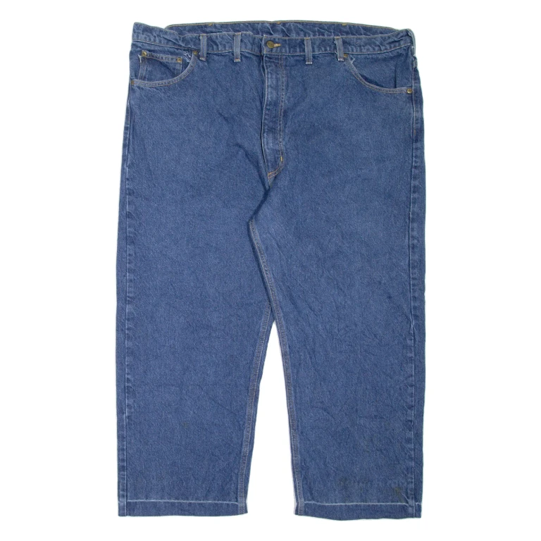 CARHARTT Workwear Mens Jeans Blue Relaxed Tapered W46 L26