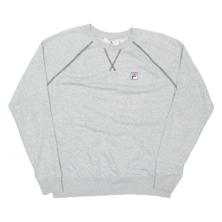 FILA Mens Sweatshirt Grey M