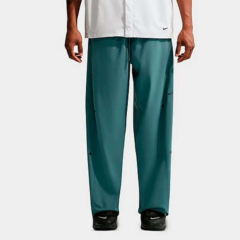Nike Men's Tech Helios Dri-FIT Pants in Mineral Slate/Black Size: XS