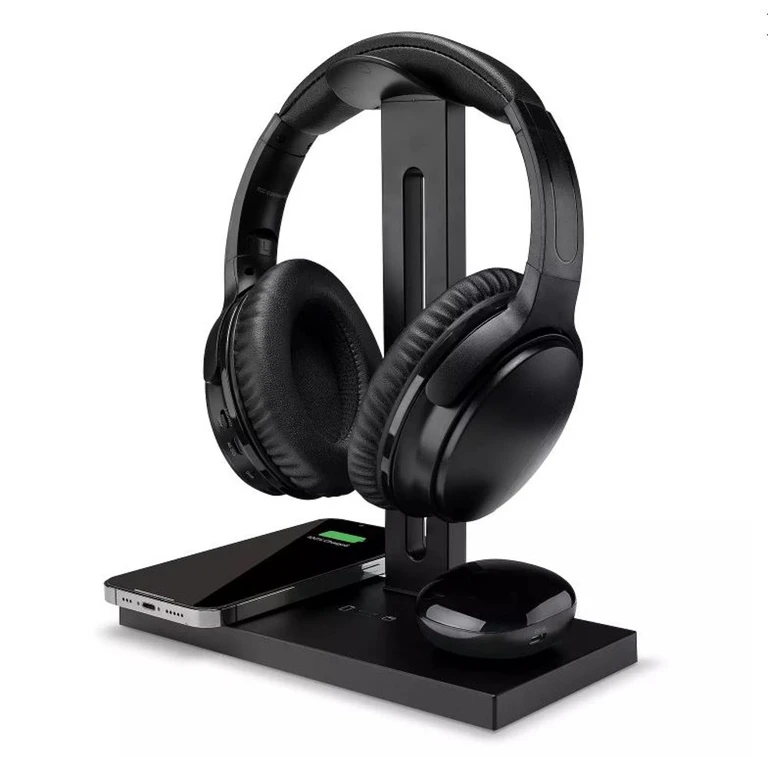 i Live 5-in-1 Headphone Stand and Wireless Charger