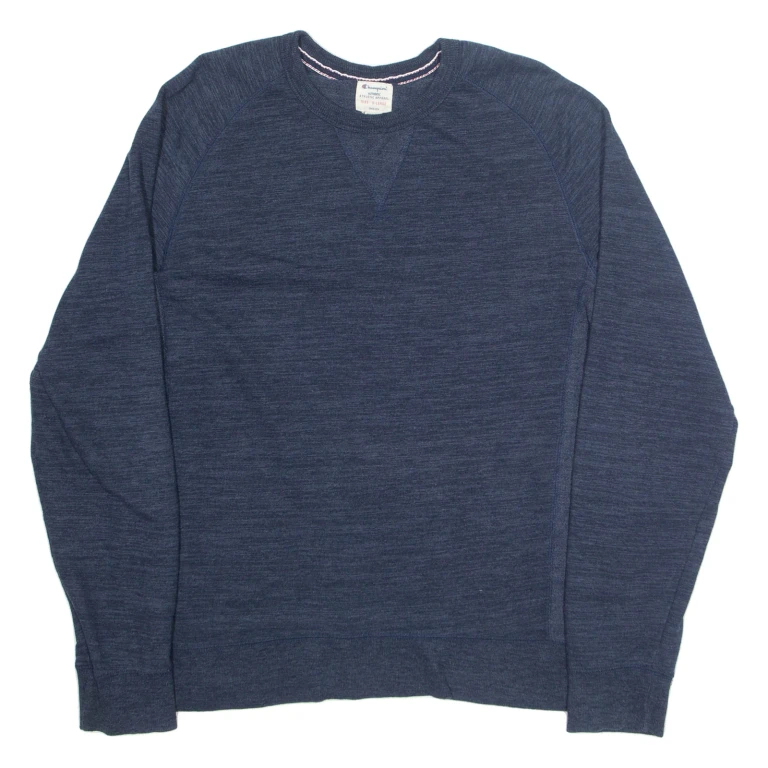 CHAMPION Mens Sweatshirt Blue XL