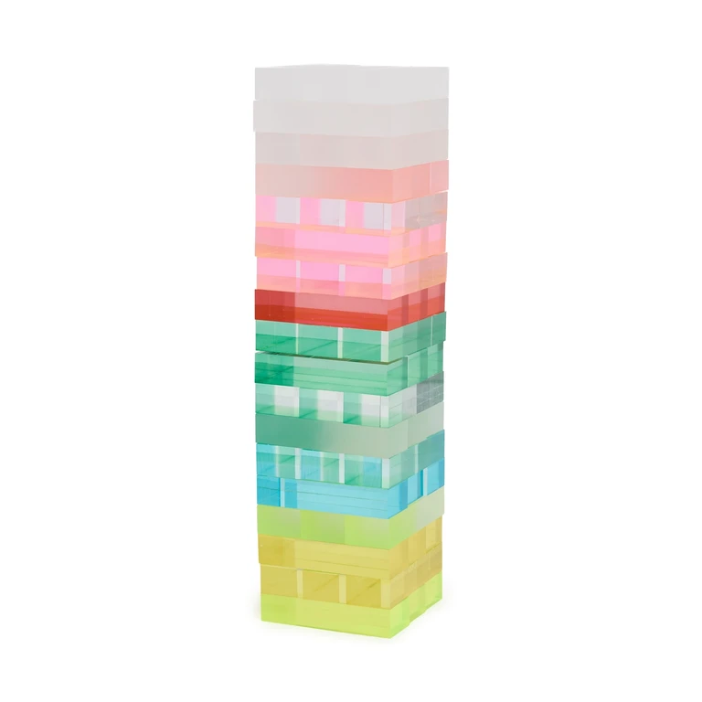 SunnyLife Lucite Jumbling Tower Ombre One Size