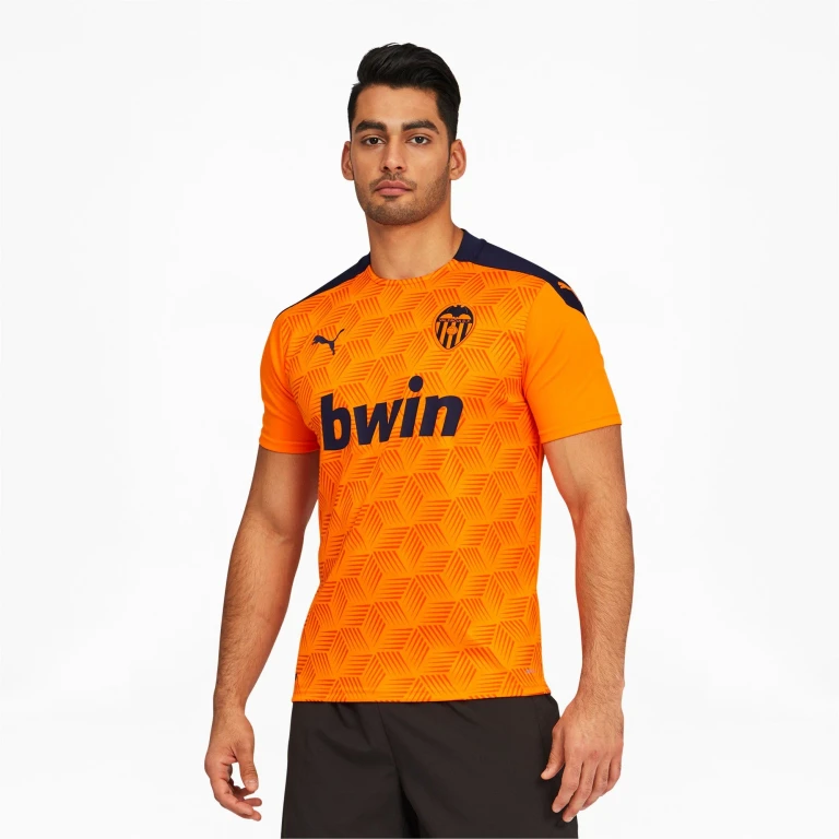 Men's Vcf Valencia Away Shirt Replica Tops