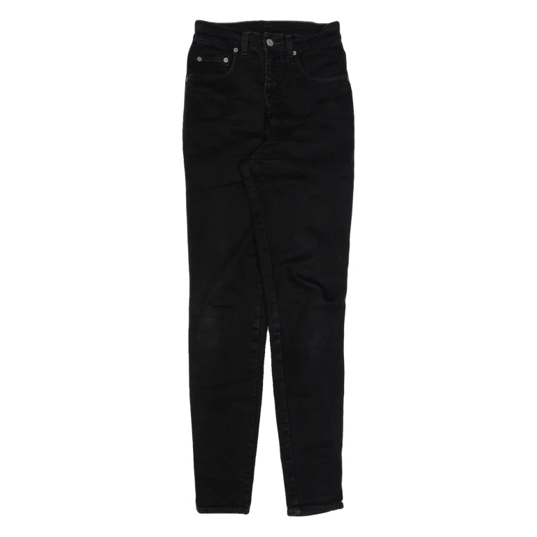 LEVI'S 806 Womens Jeans Black Slim Skinny W26 L32