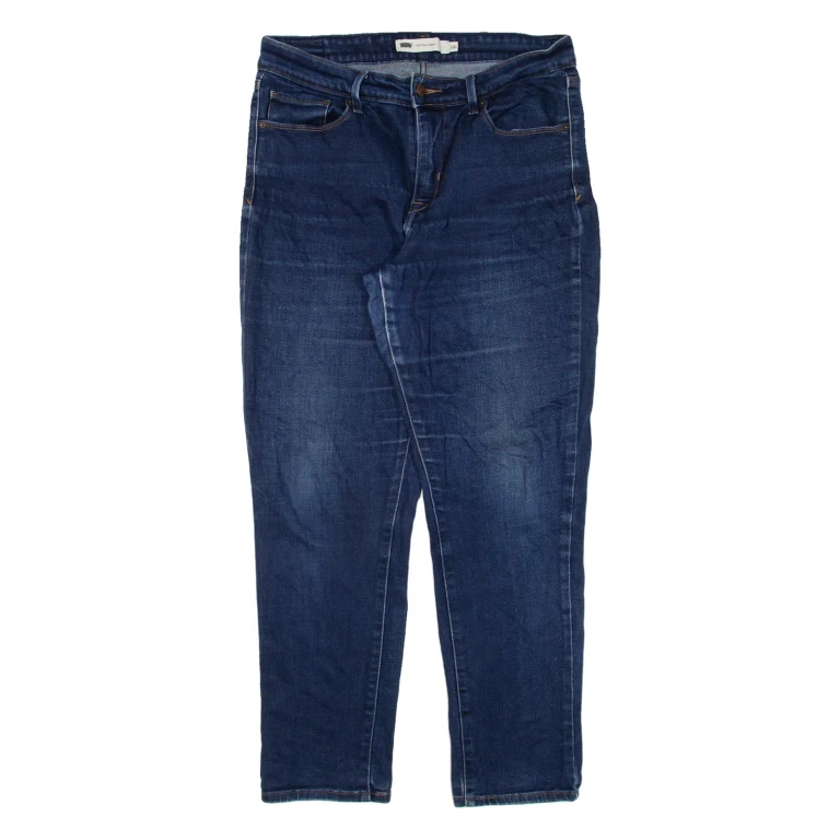 LEVI'S Mid Rise Womens Jeans Blue Slim Skinny W30 L26