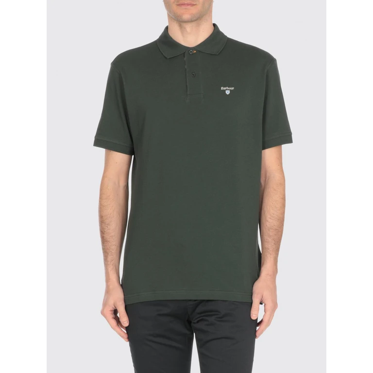 Cotton Polo Shirt with Logo (MML0012GN89)