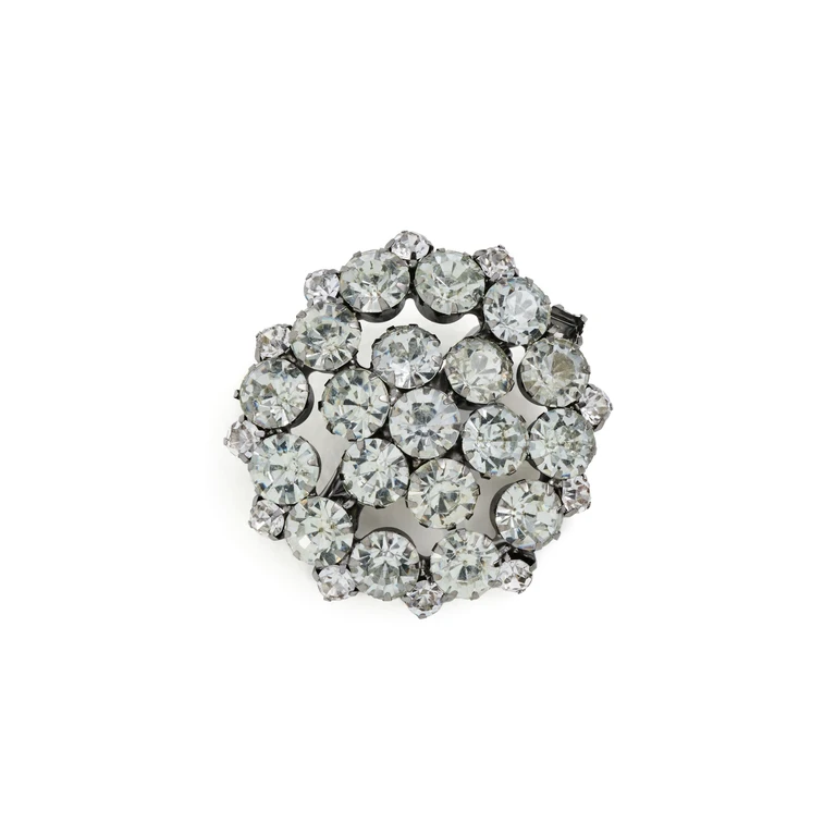 Spark Brooch Silver One Size
