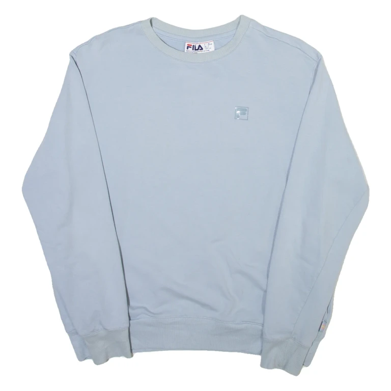 FILA Womens Sweatshirt Blue L