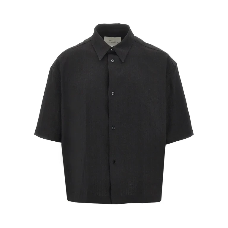 STUDIO NICHOLSON 'Sanko' Broken Twill shirt Man M