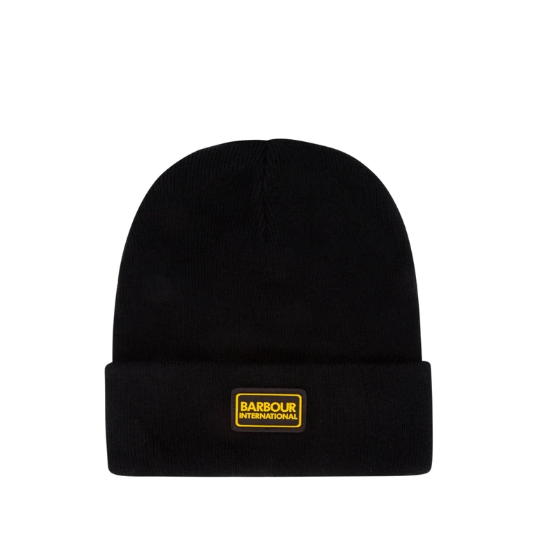 Barbour Kids Boys Sensor Beanie Black Cuffie