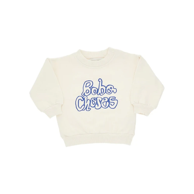 BOBO CHOSES Organic cotton crewneck sweatshirt Kids 9M