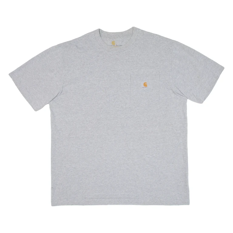 CARHARTT Mens T-Shirt Grey L