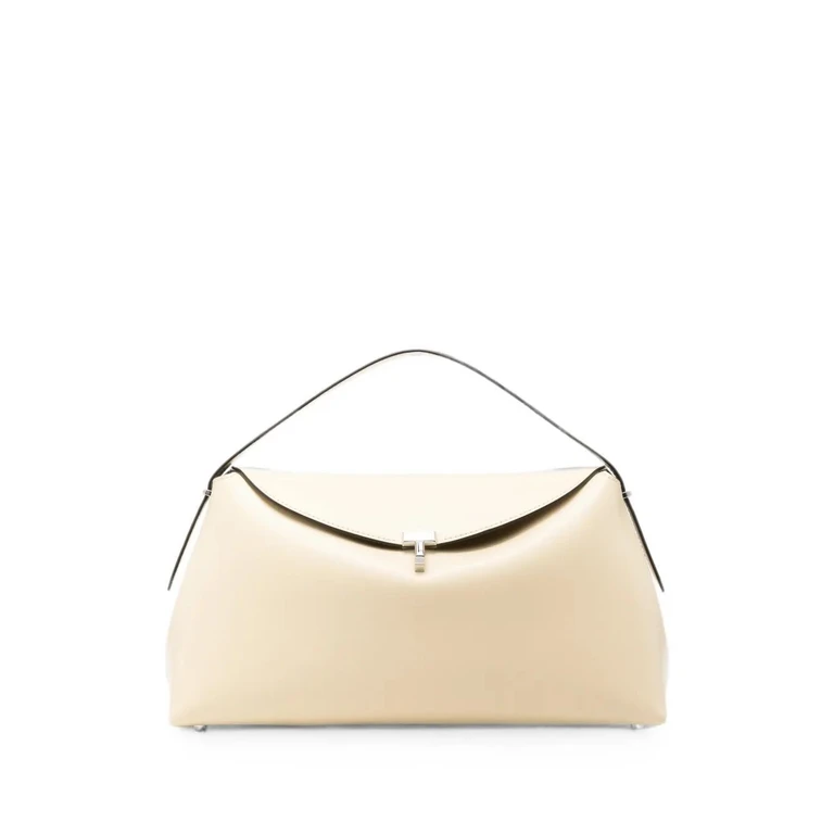 Shoulder Bag T-Lock Leather Top Handle Bag