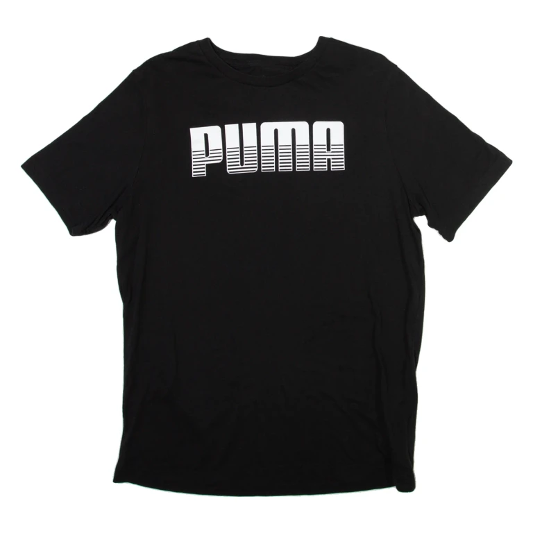 PUMA Mens T-Shirt Black M
