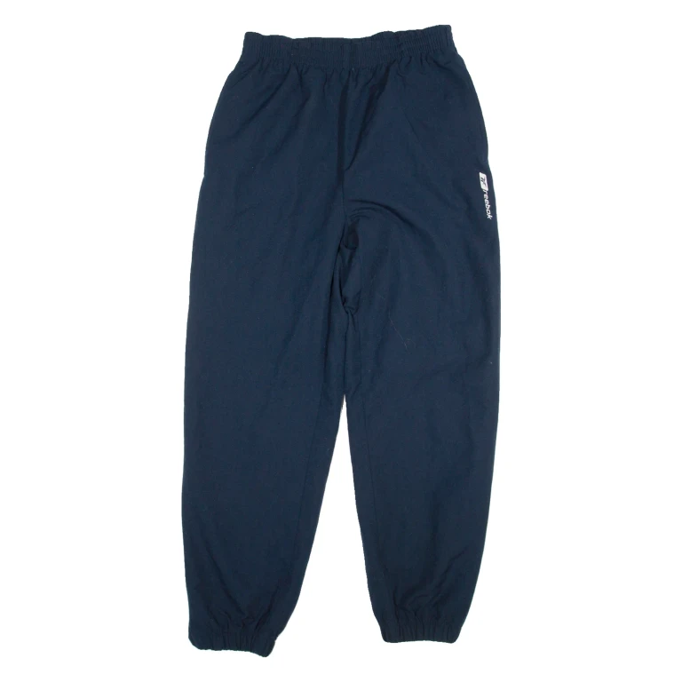 REEBOK Mens Joggers Blue Tapered XS W30 L27