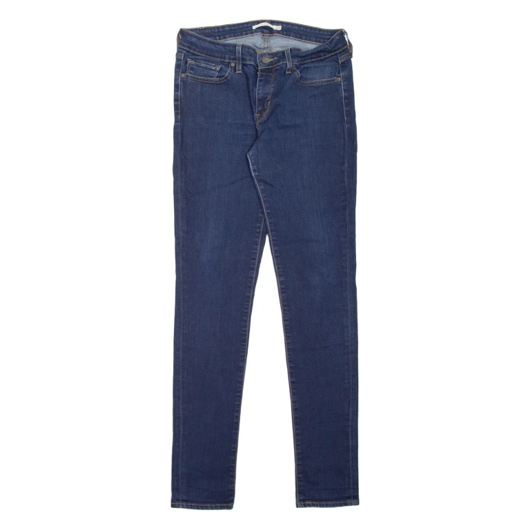 LEVI'S 711 Womens Jeans Blue Slim Skinny W29 L32