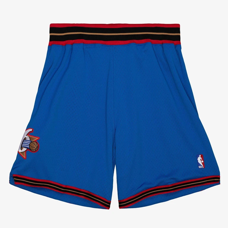 Men's NBA Authentic Alternate Shorts 76Ers 99-00