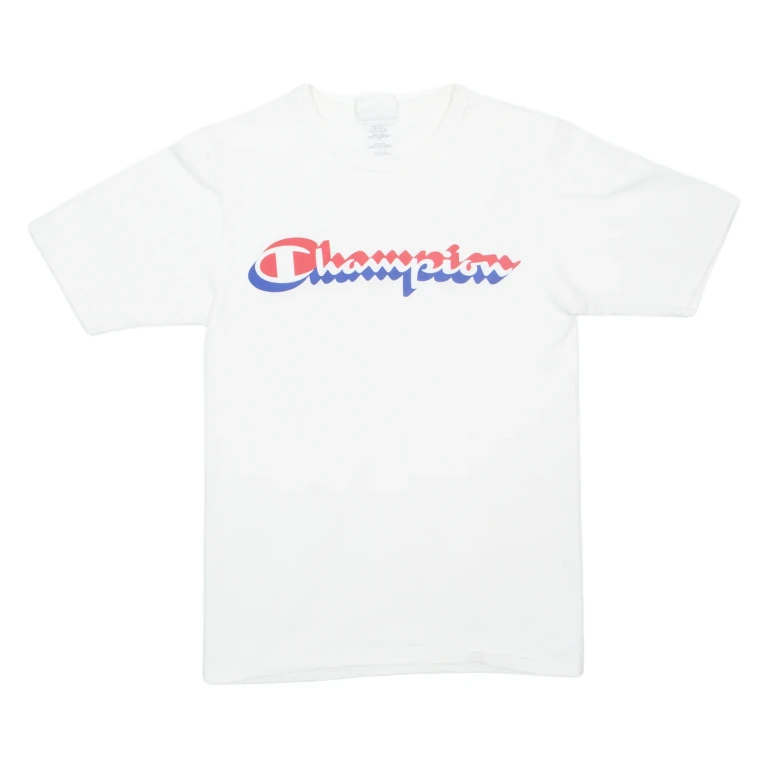CHAMPION Mens T-Shirt White S