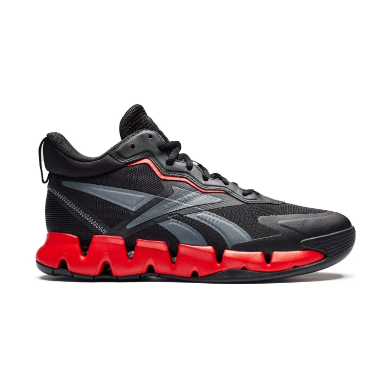 Men's Zig Encore Shoes - Cblack/Vecred/Purgry