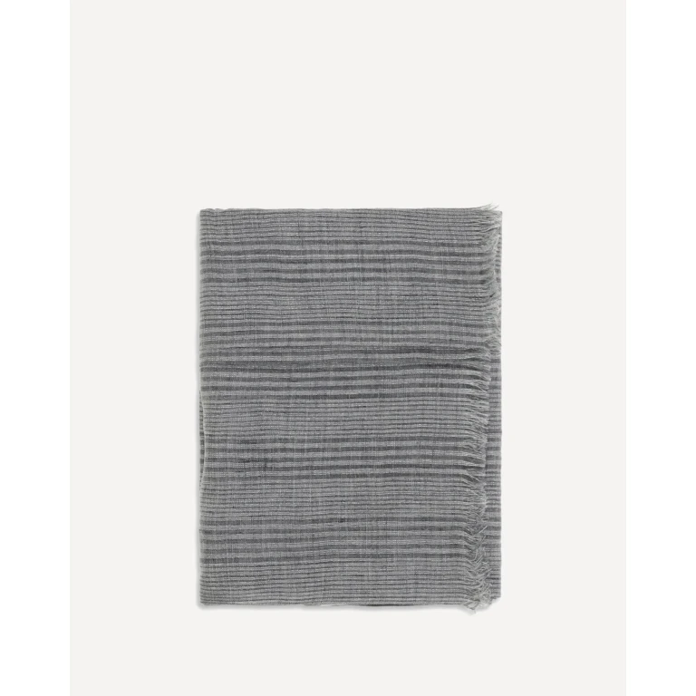 BRUNELLO CUCINELLI Linen Scarf with lurex details Female UNI