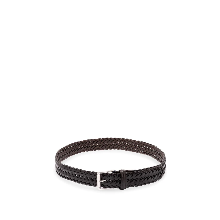 Leather Woven Belt