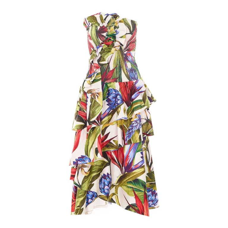 Farm Rio Maxi Robe - Multicolore (34915926044)