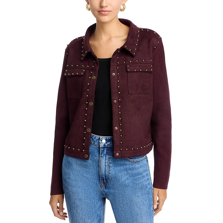 Sioni Faux Suede Jacket