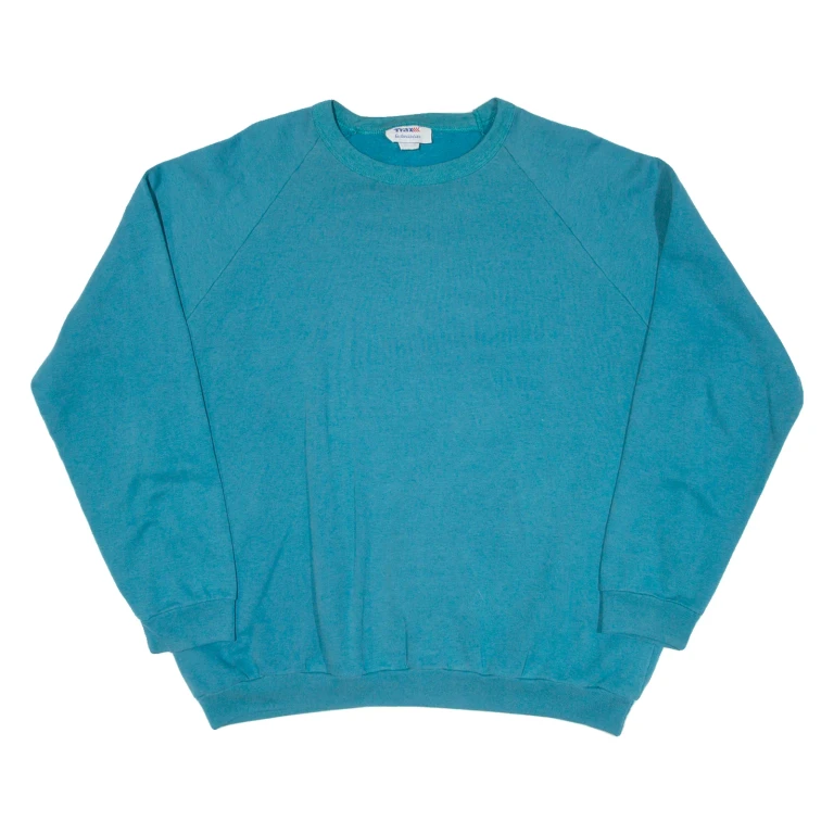 TRAX ACTIVEWEAR Mens Sweatshirt Blue XL