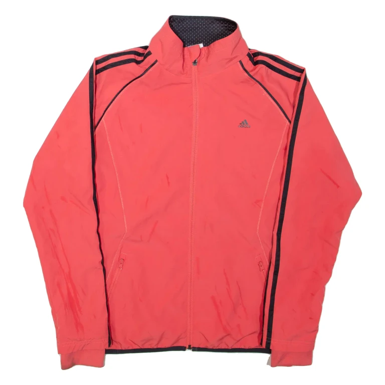 ADIDAS Mens Track Jacket Pink M