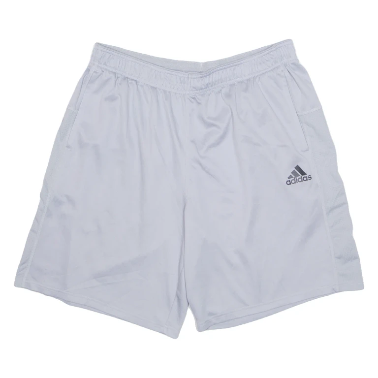 ADIDAS Mens Sports Shorts Grey Relaxed XL W34