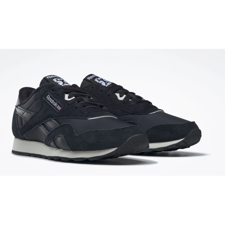 Men's Cl Nylon 'Black Morning Fog' Sneakers
