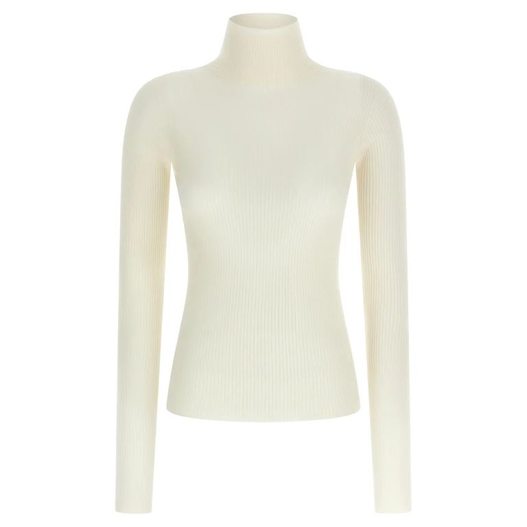 Sportmax White Virgin Wool Cardigan Clothing - Women