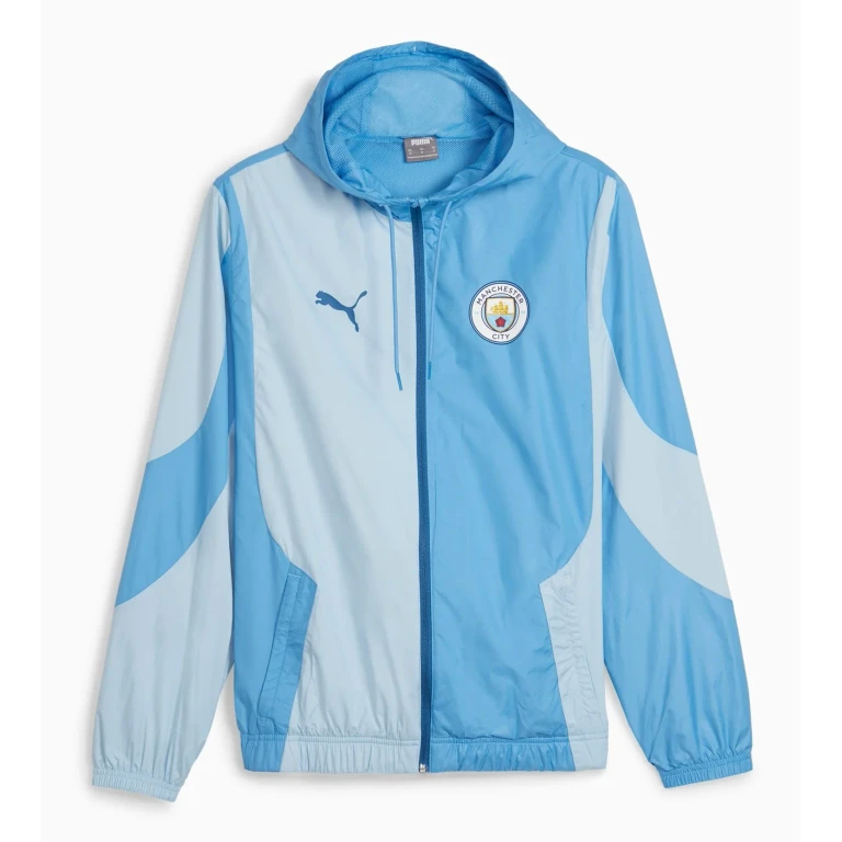 Men's Mcfc Prematch Woven Jacket Jackets