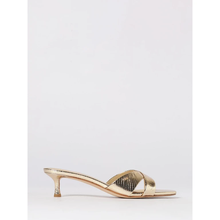 Heeled Sandal Woman color Gold (40S6CSMS1M740)